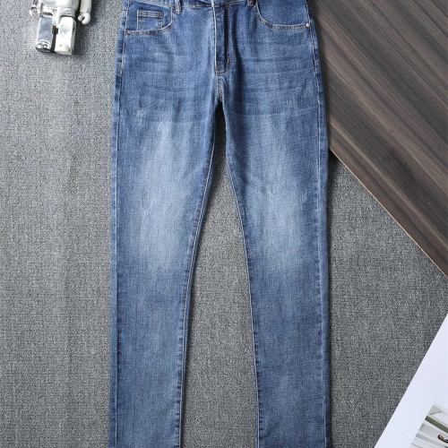 Cheap Burberry Jeans For Men #1241743 Replica Wholesale [$45.00 USD] [ITEM#1241743] on Replica Burberry Jeans