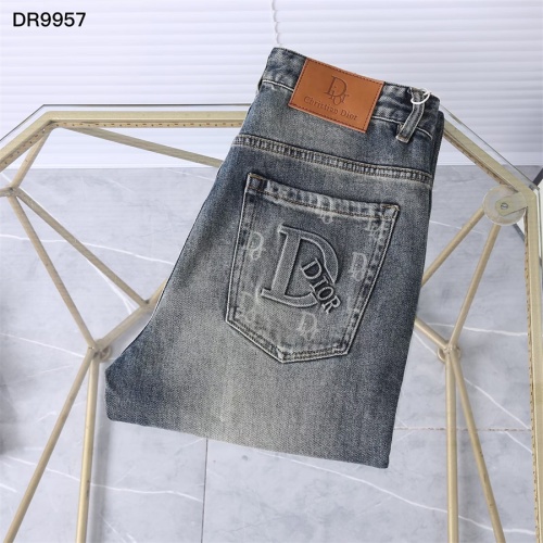 Cheap Christian Dior Jeans For Men #1241844 Replica Wholesale [$45.00 USD] [ITEM#1241844] on Replica Christian Dior Jeans