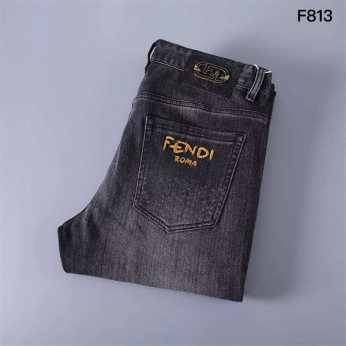 Cheap Fendi Jeans For Men #1241878 Replica Wholesale [$45.00 USD] [ITEM#1241878] on Replica Fendi Jeans