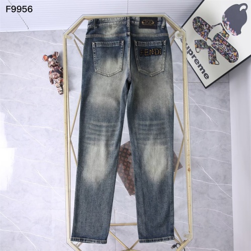 Cheap Fendi Jeans For Men #1241881 Replica Wholesale [$45.00 USD] [ITEM#1241881] on Replica Fendi Jeans