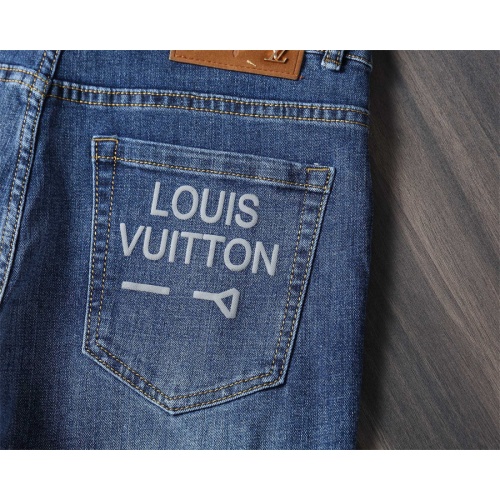 Cheap Louis Vuitton LV Jeans For Men #1241884 Replica Wholesale [$45.00 USD] [ITEM#1241884] on Replica Louis Vuitton LV Jeans