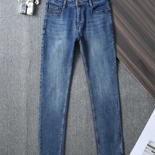 Cheap Louis Vuitton LV Jeans For Men #1241885 Replica Wholesale [$45.00 USD] [ITEM#1241885] on Replica Louis Vuitton LV Jeans