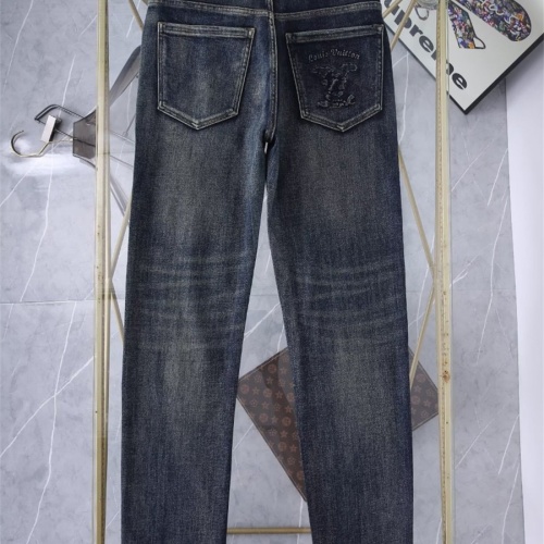 Cheap Louis Vuitton LV Jeans For Men #1241889 Replica Wholesale [$45.00 USD] [ITEM#1241889] on Replica Louis Vuitton LV Jeans