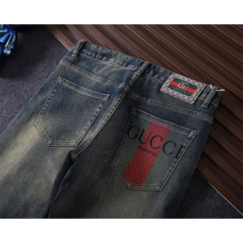 Cheap Gucci Jeans For Men #1241893 Replica Wholesale [$45.00 USD] [ITEM#1241893] on Replica 