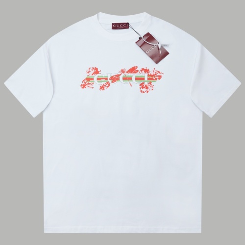 Cheap Gucci T-Shirts Short Sleeved For Unisex #1241920 Replica Wholesale [$45.00 USD] [ITEM#1241920] on Replica Gucci T-Shirts