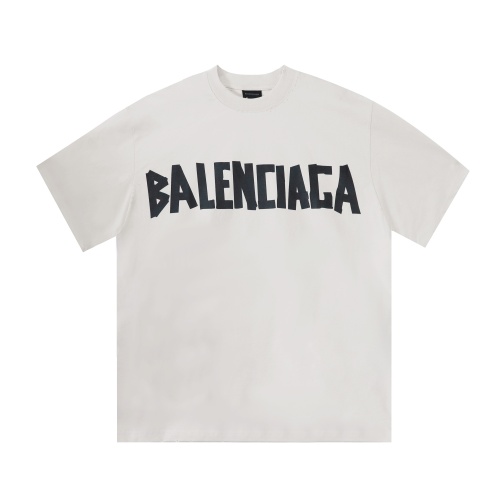 Cheap Balenciaga T-Shirts Short Sleeved For Unisex #1242030 Replica Wholesale [$48.00 USD] [ITEM#1242030] on Replica Balenciaga T-Shirts