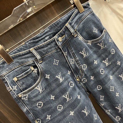 Cheap Louis Vuitton LV Jeans For Men #1242055 Replica Wholesale [$92.00 USD] [ITEM#1242055] on Replica Louis Vuitton LV Jeans