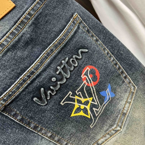 Cheap Louis Vuitton LV Jeans For Men #1242057 Replica Wholesale [$72.00 USD] [ITEM#1242057] on Replica Louis Vuitton LV Jeans