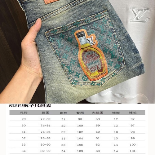 Cheap Louis Vuitton LV Jeans For Men #1242059 Replica Wholesale [$72.00 USD] [ITEM#1242059] on Replica Louis Vuitton LV Jeans