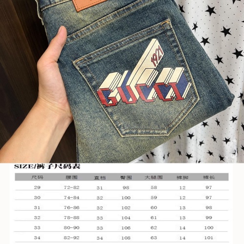 Cheap Gucci Jeans For Men #1242062 Replica Wholesale [$72.00 USD] [ITEM#1242062] on Replica Gucci Jeans