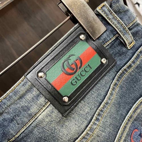 Cheap Gucci Jeans For Men #1242063 Replica Wholesale [$72.00 USD] [ITEM#1242063] on Replica Gucci Jeans