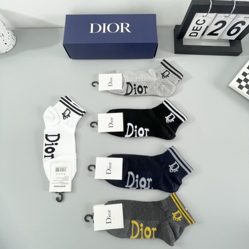 Cheap Christian Dior Socks #1242076 Replica Wholesale [$25.00 USD] [ITEM#1242076] on Replica Christian Dior Socks