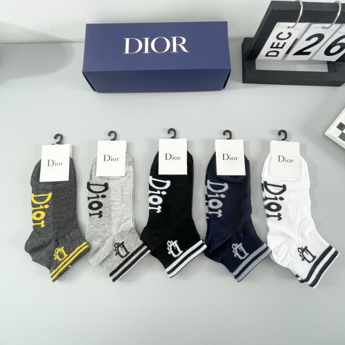 Cheap Christian Dior Socks #1242076 Replica Wholesale [$25.00 USD] [ITEM#1242076] on Replica Christian Dior Socks