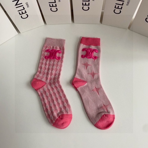 Cheap Celine Socks #1242094 Replica Wholesale [$29.00 USD] [ITEM#1242094] on Replica Celine Socks