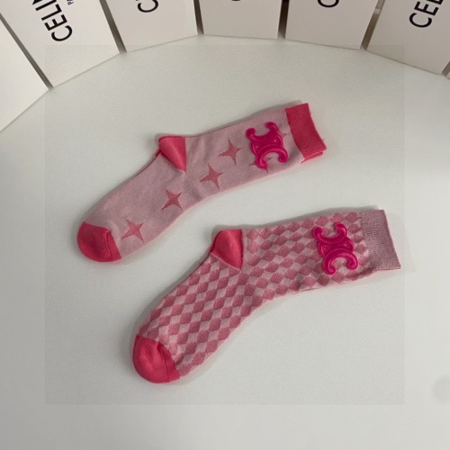 Cheap Celine Socks #1242094 Replica Wholesale [$29.00 USD] [ITEM#1242094] on Replica Celine Socks