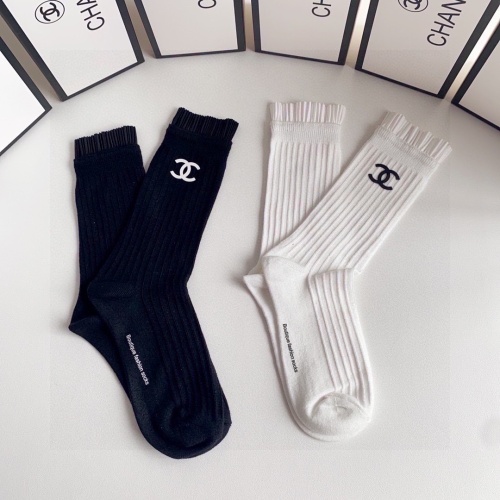 Cheap Chanel Socks #1242096 Replica Wholesale [$29.00 USD] [ITEM#1242096] on Replica Chanel Socks