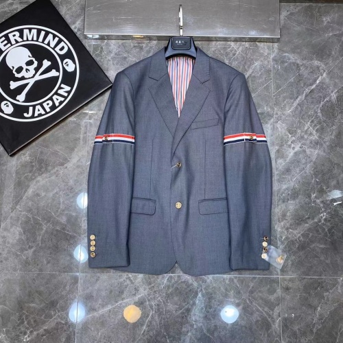 Cheap Thom Browne Jackets Long Sleeved For Men #1242151 Replica Wholesale [$88.00 USD] [ITEM#1242151] on Replica Thom Browne Jackets