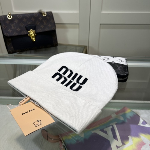 Cheap MIU MIU Caps #1242229 Replica Wholesale [$25.00 USD] [ITEM#1242229] on Replica MIU MIU Caps