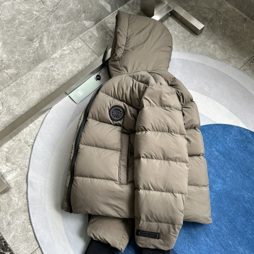 Cheap Canada Goose Down Feather Coat Long Sleeved For Unisex #1242246 Replica Wholesale [$180.00 USD] [ITEM#1242246] on Replica Canada Goose Down Feather Coat