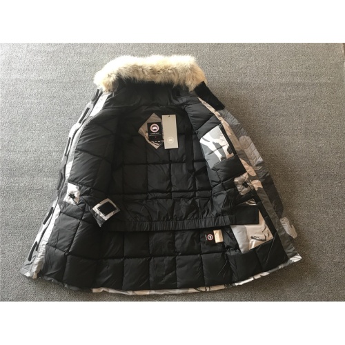 Cheap Canada Goose Down Feather Coat Long Sleeved For Women #1242250 Replica Wholesale [$195.00 USD] [ITEM#1242250] on Replica Canada Goose Down Feather Coat