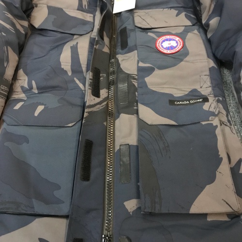 Cheap Canada Goose Down Feather Coat Long Sleeved For Women #1242252 Replica Wholesale [$195.00 USD] [ITEM#1242252] on Replica Canada Goose Down Feather Coat