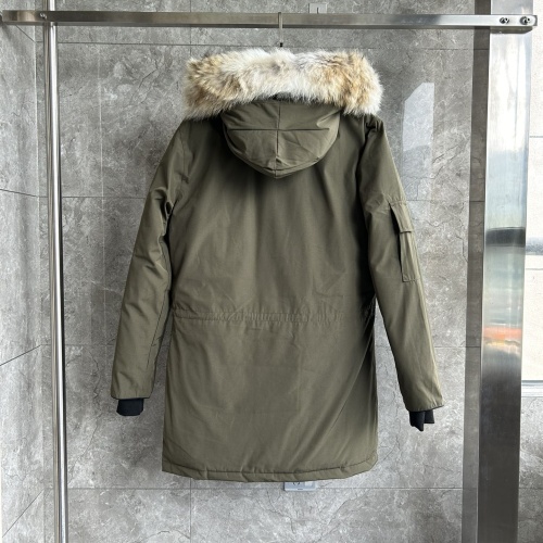 Cheap Canada Goose Down Feather Coat Long Sleeved For Women #1242256 Replica Wholesale [$195.00 USD] [ITEM#1242256] on Replica Canada Goose Down Feather Coat