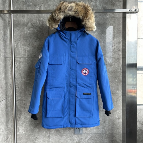 Cheap Canada Goose Down Feather Coat Long Sleeved For Women #1242261 Replica Wholesale [$195.00 USD] [ITEM#1242261] on Replica Canada Goose Down Feather Coat