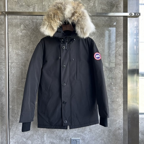 Cheap Canada Goose Down Feather Coat Long Sleeved For Unisex #1242267 Replica Wholesale [$212.00 USD] [ITEM#1242267] on Replica Canada Goose Down Feather Coat