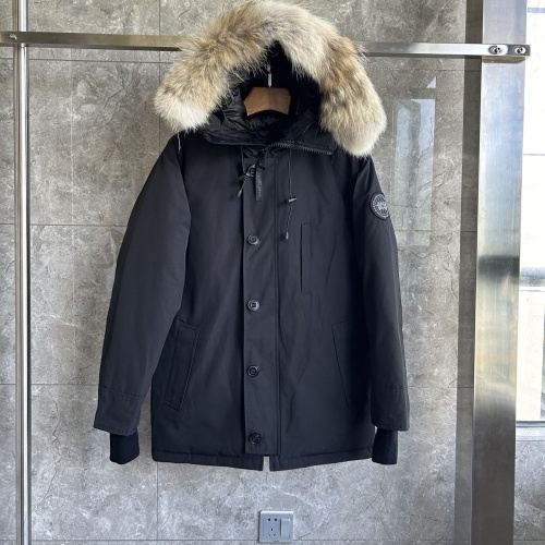 Cheap Canada Goose Down Feather Coat Long Sleeved For Unisex #1242268 Replica Wholesale [$212.00 USD] [ITEM#1242268] on Replica Canada Goose Down Feather Coat