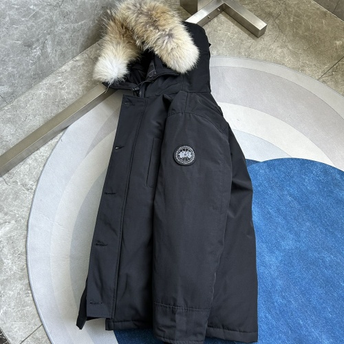 Cheap Canada Goose Down Feather Coat Long Sleeved For Unisex #1242268 Replica Wholesale [$212.00 USD] [ITEM#1242268] on Replica Canada Goose Down Feather Coat