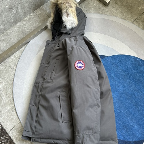 Cheap Canada Goose Down Feather Coat Long Sleeved For Unisex #1242270 Replica Wholesale [$212.00 USD] [ITEM#1242270] on Replica Canada Goose Down Feather Coat