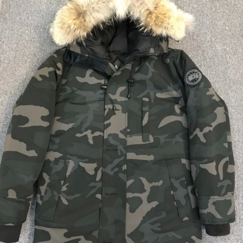 Cheap Canada Goose Down Feather Coat Long Sleeved For Unisex #1242271 Replica Wholesale [$212.00 USD] [ITEM#1242271] on Replica Canada Goose Down Feather Coat