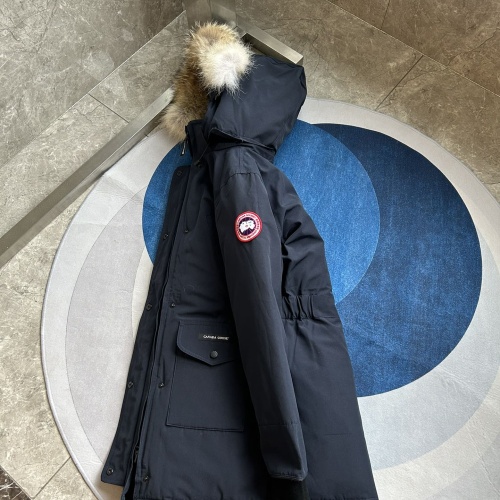 Cheap Canada Goose Down Feather Coat Long Sleeved For Women #1242277 Replica Wholesale [$212.00 USD] [ITEM#1242277] on Replica Canada Goose Down Feather Coat