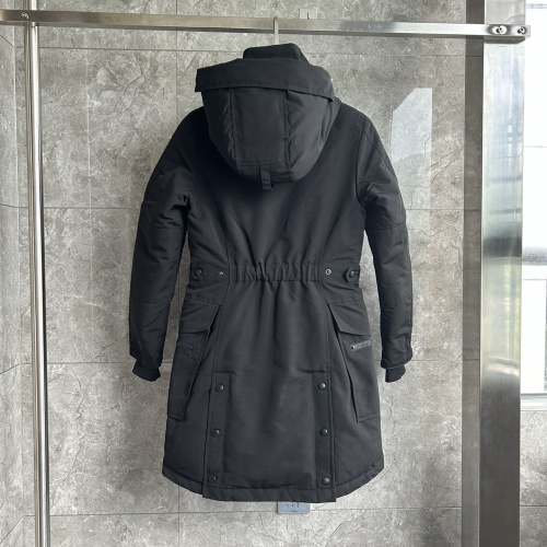 Cheap Canada Goose Down Feather Coat Long Sleeved For Women #1242282 Replica Wholesale [$205.00 USD] [ITEM#1242282] on Replica Canada Goose Down Feather Coat