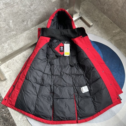 Cheap Canada Goose Down Feather Coat Long Sleeved For Women #1242284 Replica Wholesale [$205.00 USD] [ITEM#1242284] on Replica Canada Goose Down Feather Coat