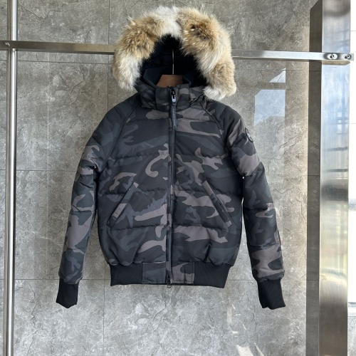 Cheap Canada Goose Down Feather Coat Long Sleeved For Women #1242294 Replica Wholesale [$180.00 USD] [ITEM#1242294] on Replica Canada Goose Down Feather Coat