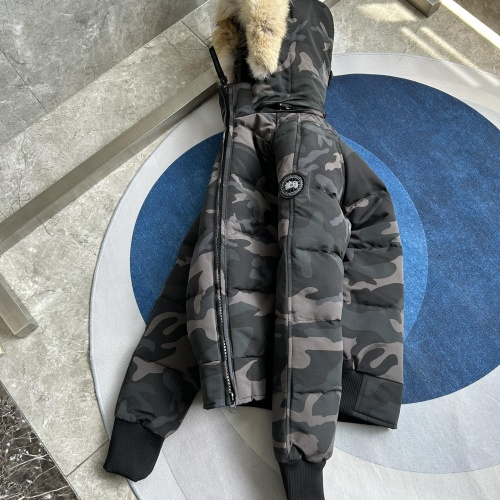 Cheap Canada Goose Down Feather Coat Long Sleeved For Women #1242294 Replica Wholesale [$180.00 USD] [ITEM#1242294] on Replica Canada Goose Down Feather Coat