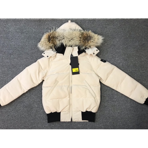 Cheap Canada Goose Down Feather Coat Long Sleeved For Women #1242296 Replica Wholesale [$180.00 USD] [ITEM#1242296] on Replica Canada Goose Down Feather Coat