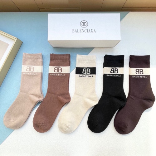 Cheap Balenciaga Socks #1242418 Replica Wholesale [$29.00 USD] [ITEM#1242418] on Replica Balenciaga Socks