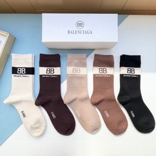 Cheap Balenciaga Socks #1242418 Replica Wholesale [$29.00 USD] [ITEM#1242418] on Replica Balenciaga Socks