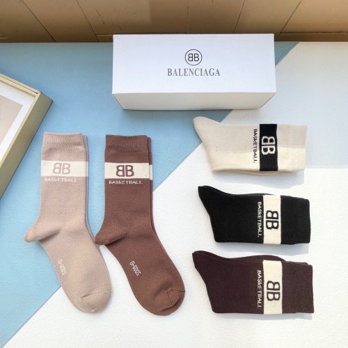 Cheap Balenciaga Socks #1242418 Replica Wholesale [$29.00 USD] [ITEM#1242418] on Replica Balenciaga Socks