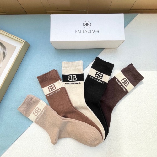 Cheap Balenciaga Socks #1242418 Replica Wholesale [$29.00 USD] [ITEM#1242418] on Replica Balenciaga Socks