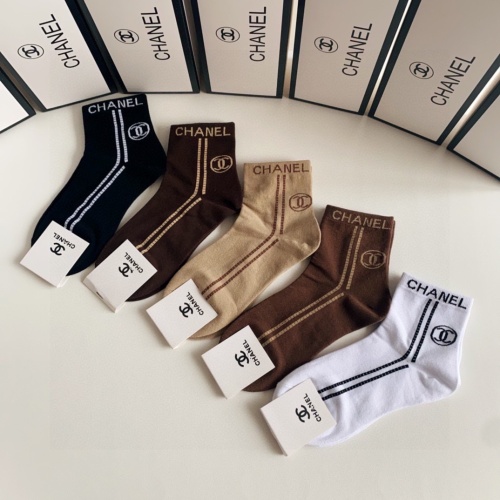 Cheap Chanel Socks #1242440 Replica Wholesale [$27.00 USD] [ITEM#1242440] on Replica Chanel Socks