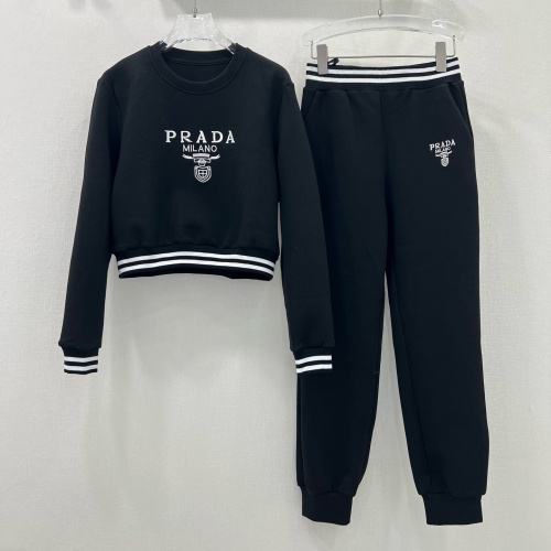 Cheap Prada Tracksuits Long Sleeved For Women #1242497 Replica Wholesale [$150.00 USD] [ITEM#1242497] on Replica Prada Tracksuits