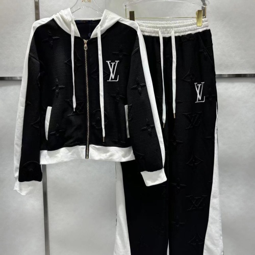 Cheap Louis Vuitton LV Tracksuits Long Sleeved For Women #1242638 Replica Wholesale [$108.00 USD] [ITEM#1242638] on Replica Louis Vuitton LV Tracksuits