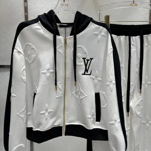 Cheap Louis Vuitton LV Tracksuits Long Sleeved For Women #1242639 Replica Wholesale [$108.00 USD] [ITEM#1242639] on Replica Louis Vuitton LV Tracksuits