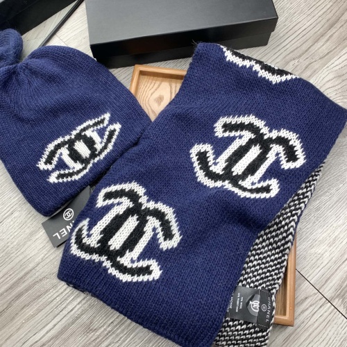 Cheap Chanel Caps #1242652 Replica Wholesale [$52.00 USD] [ITEM#1242652] on Replica Chanel Hat and Scarf and Glove Set