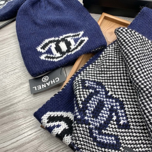 Cheap Chanel Caps #1242652 Replica Wholesale [$52.00 USD] [ITEM#1242652] on Replica Chanel Hat and Scarf and Glove Set