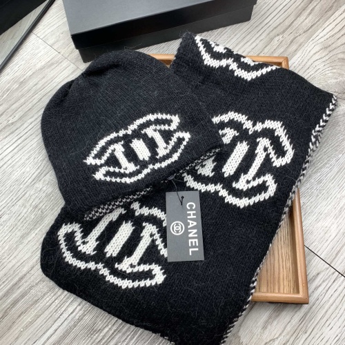 Cheap Chanel Caps #1242653 Replica Wholesale [$52.00 USD] [ITEM#1242653] on Replica Chanel Hat and Scarf and Glove Set