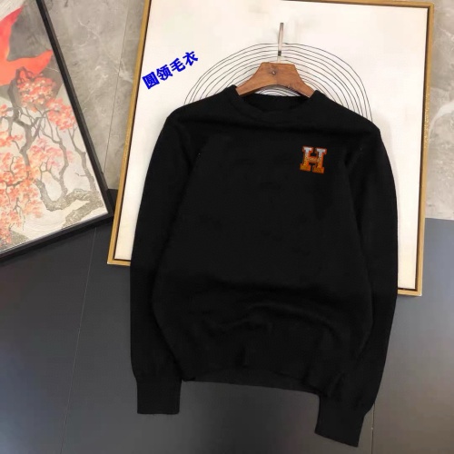 Cheap Hermes Sweaters Long Sleeved For Men #1242699 Replica Wholesale [$42.00 USD] [ITEM#1242699] on Replica Hermes Sweaters